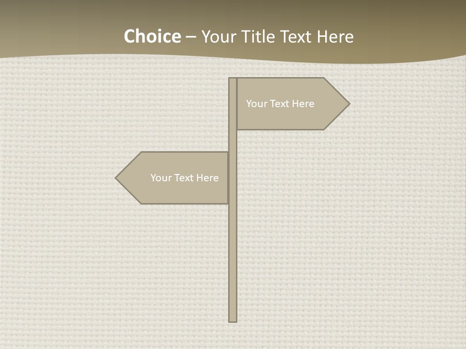 Fibers Rough Canvas PowerPoint Template