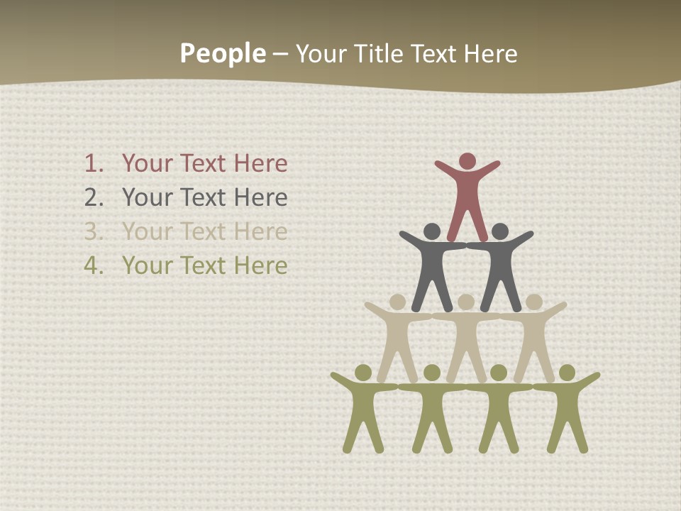 Fibers Rough Canvas PowerPoint Template