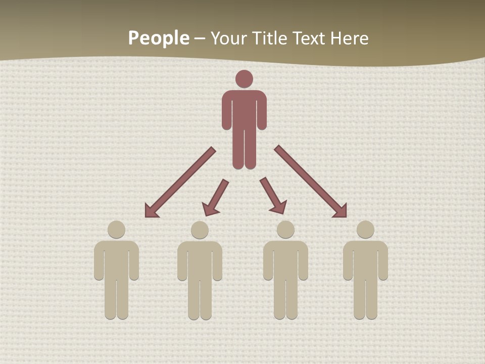 Fibers Rough Canvas PowerPoint Template