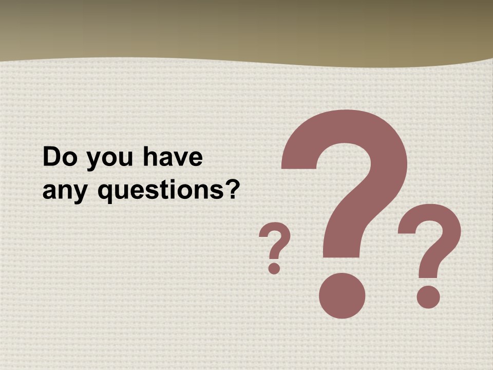 Fibers Rough Canvas PowerPoint Template