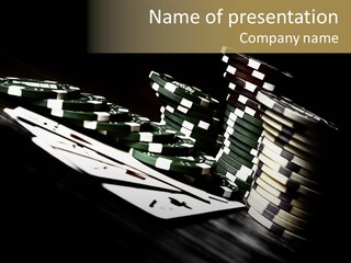 Bet Lie White PowerPoint Template