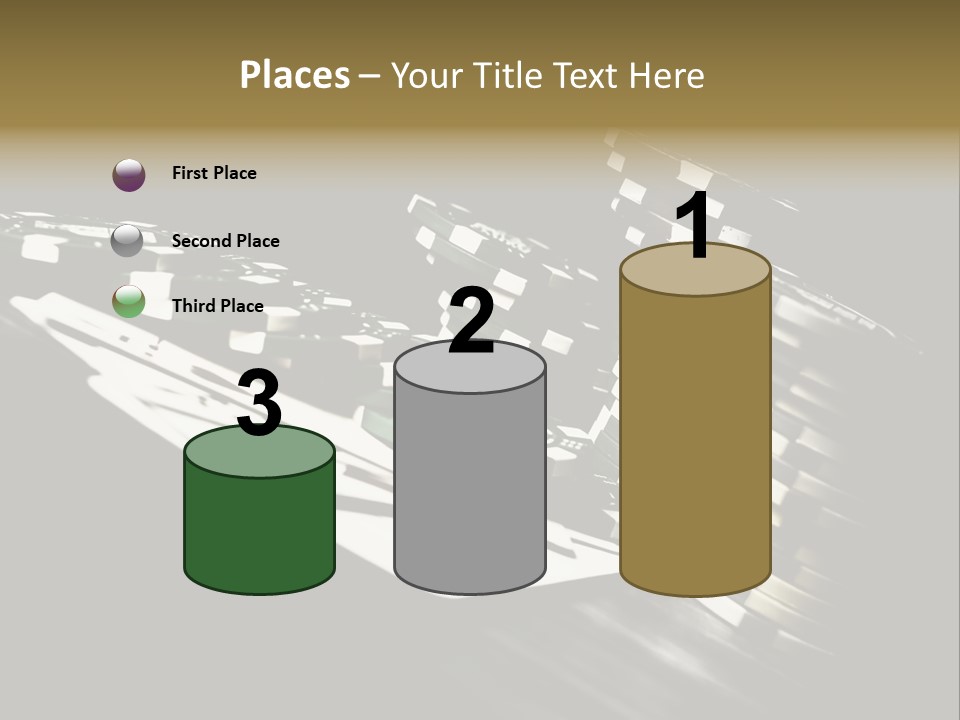 Bet Lie White PowerPoint Template