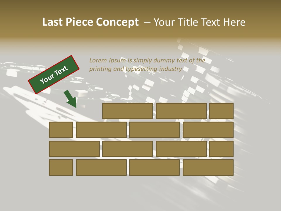 Bet Lie White PowerPoint Template