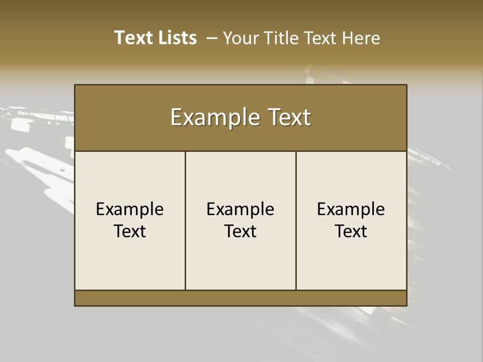 Bet Lie White PowerPoint Template