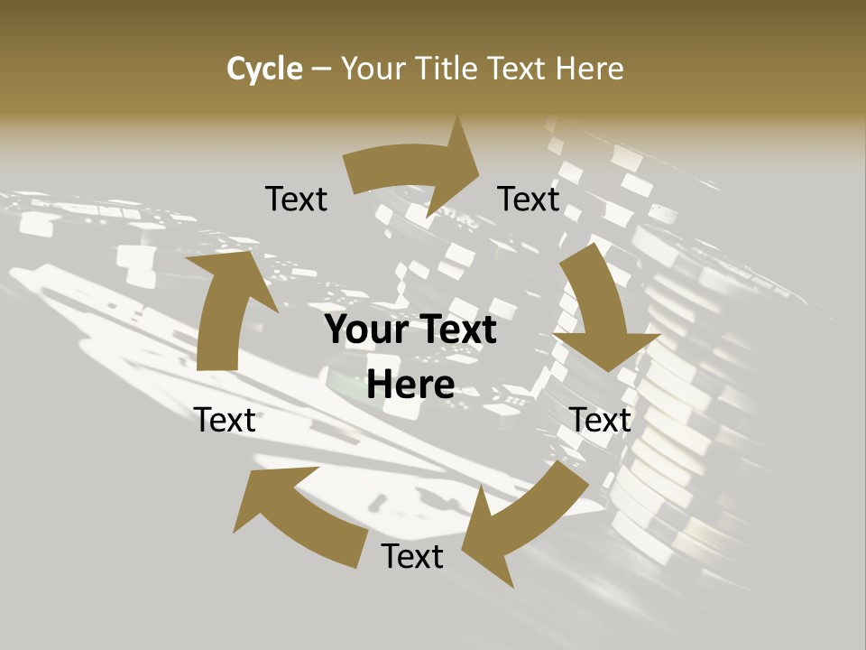 Bet Lie White PowerPoint Template