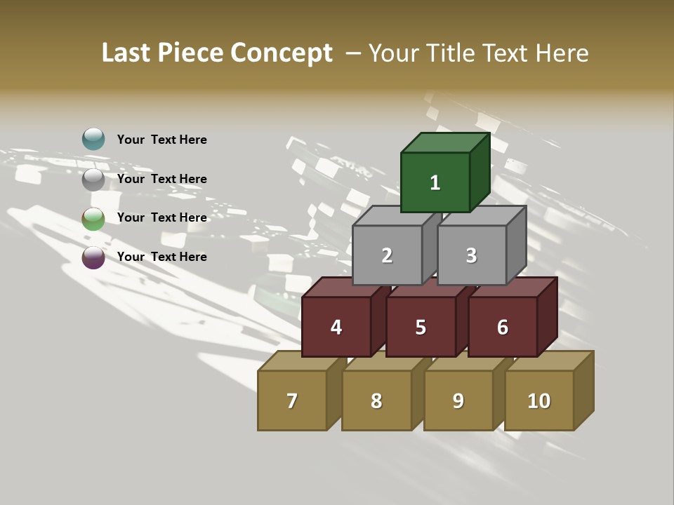 Bet Lie White PowerPoint Template