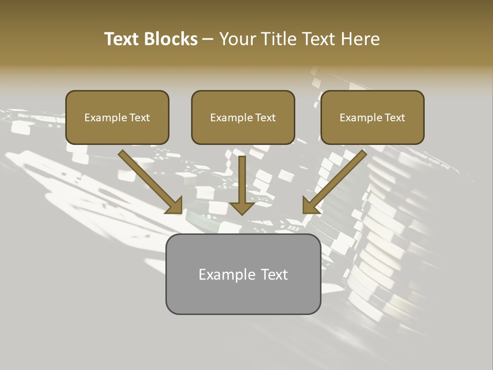 Bet Lie White PowerPoint Template
