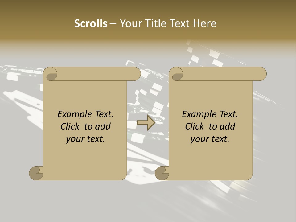 Bet Lie White PowerPoint Template