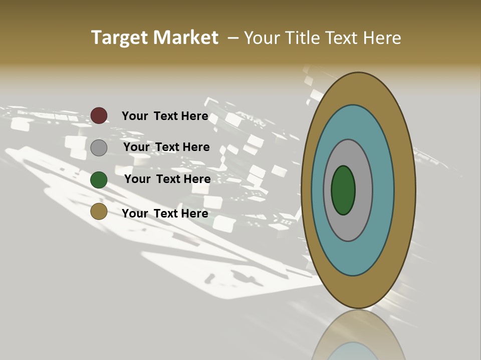 Bet Lie White PowerPoint Template