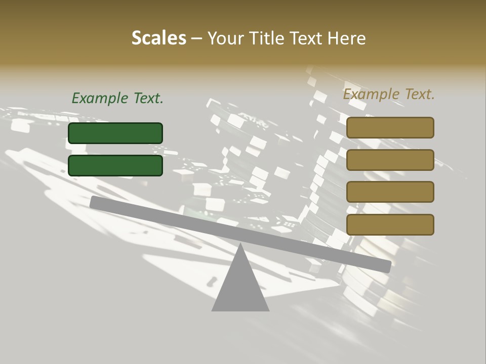 Bet Lie White PowerPoint Template