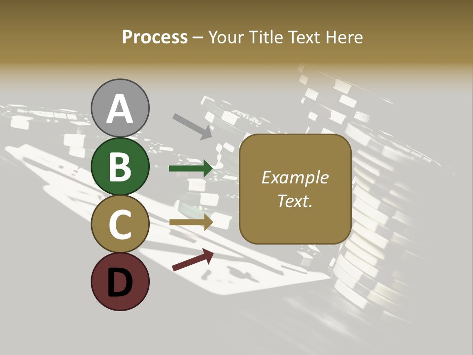 Bet Lie White PowerPoint Template