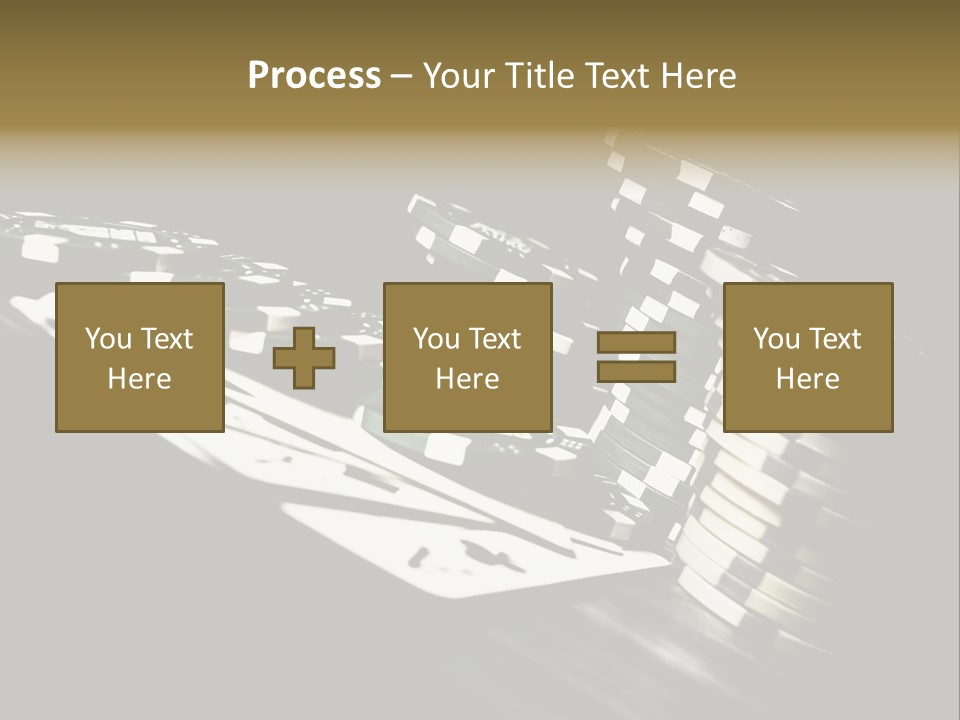 Bet Lie White PowerPoint Template