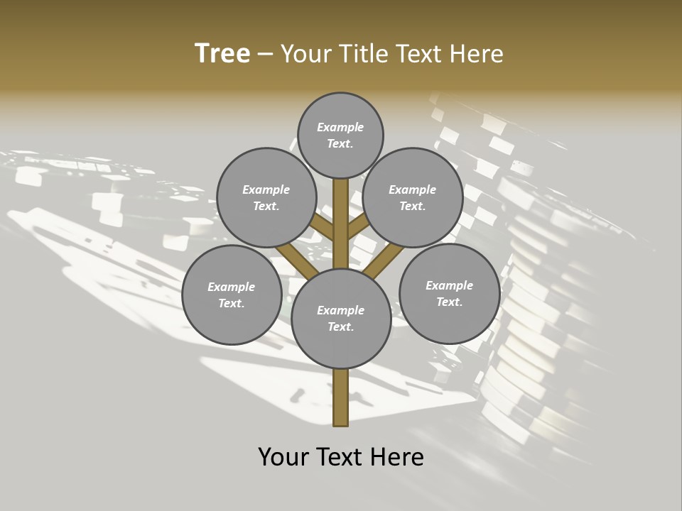 Bet Lie White PowerPoint Template