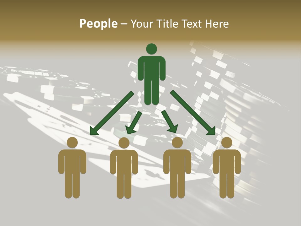 Bet Lie White PowerPoint Template