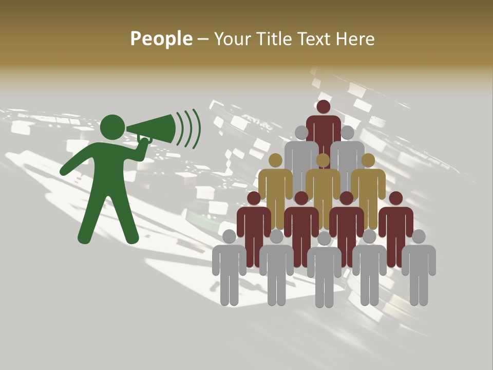 Bet Lie White PowerPoint Template