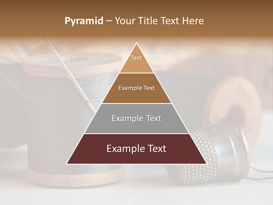 Spools Tape Tools PowerPoint Template