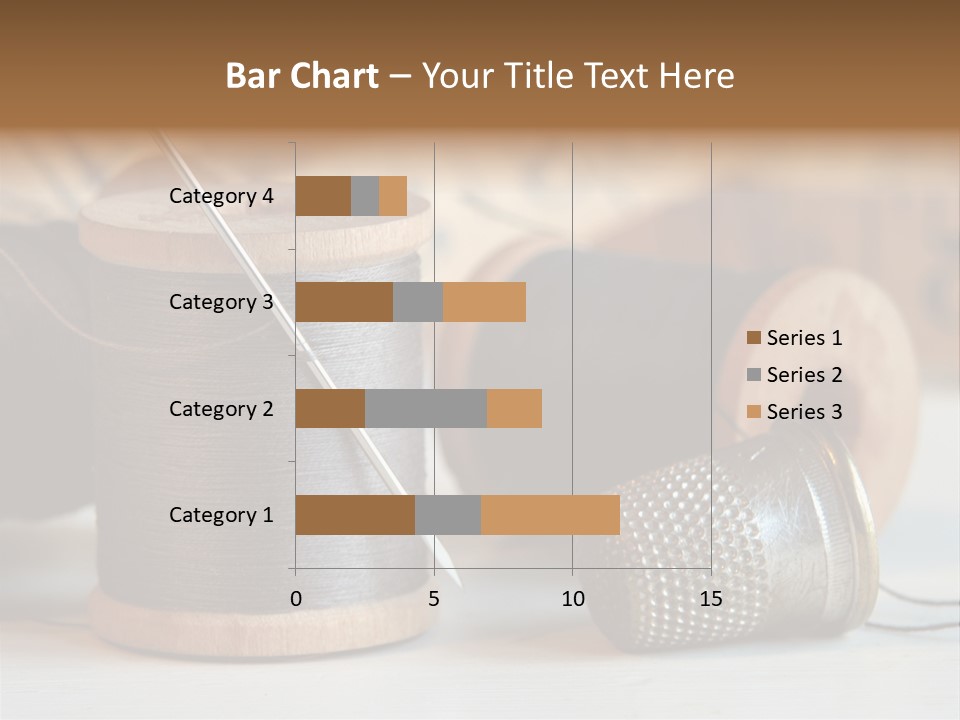 Spools Tape Tools PowerPoint Template