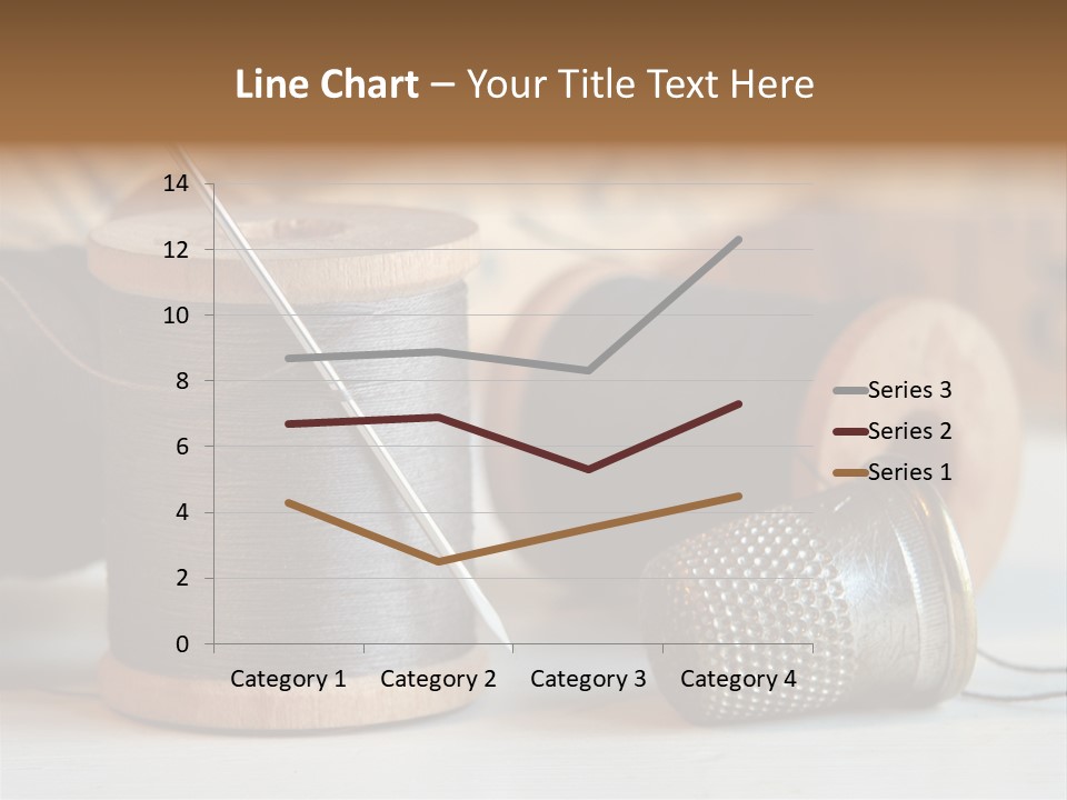 Spools Tape Tools PowerPoint Template