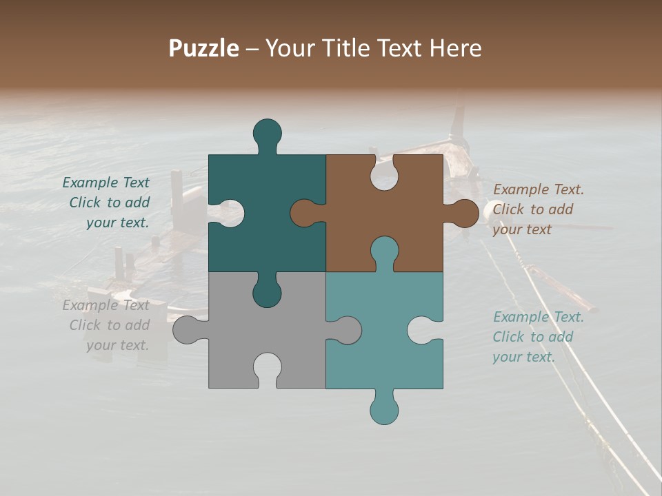 String Web Clouds PowerPoint Template