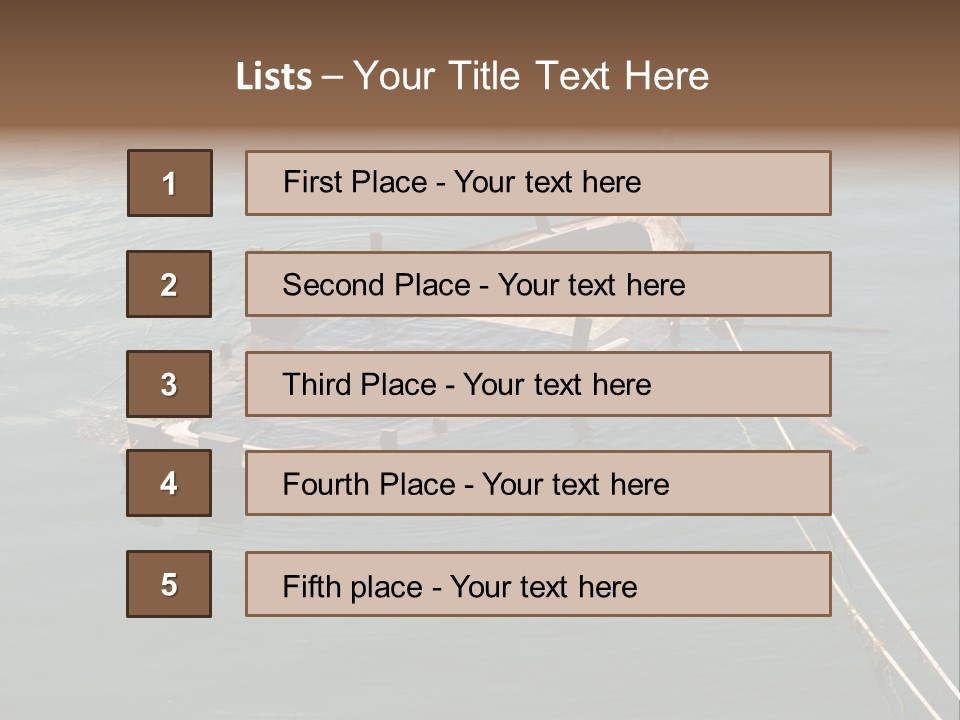 String Web Clouds PowerPoint Template
