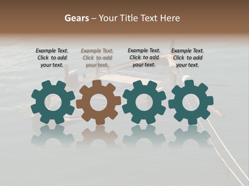 String Web Clouds PowerPoint Template