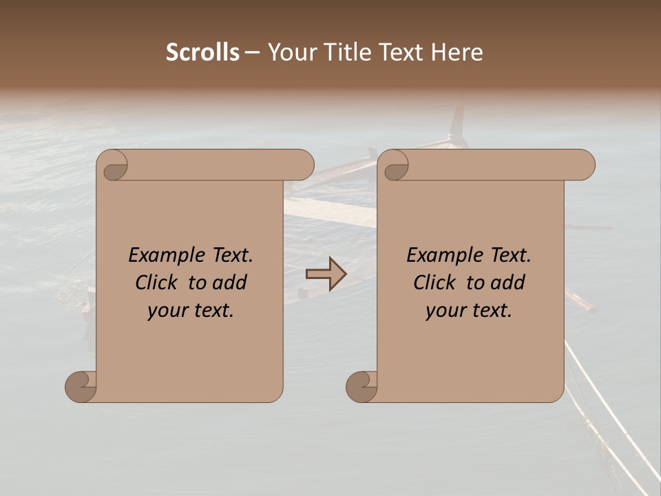 String Web Clouds PowerPoint Template
