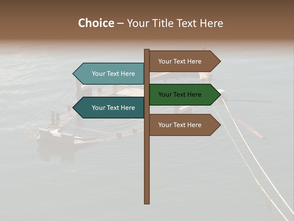 String Web Clouds PowerPoint Template