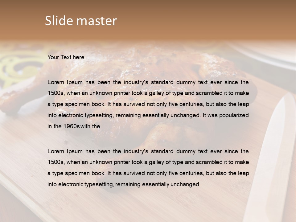 Table Plate Grinder PowerPoint Template