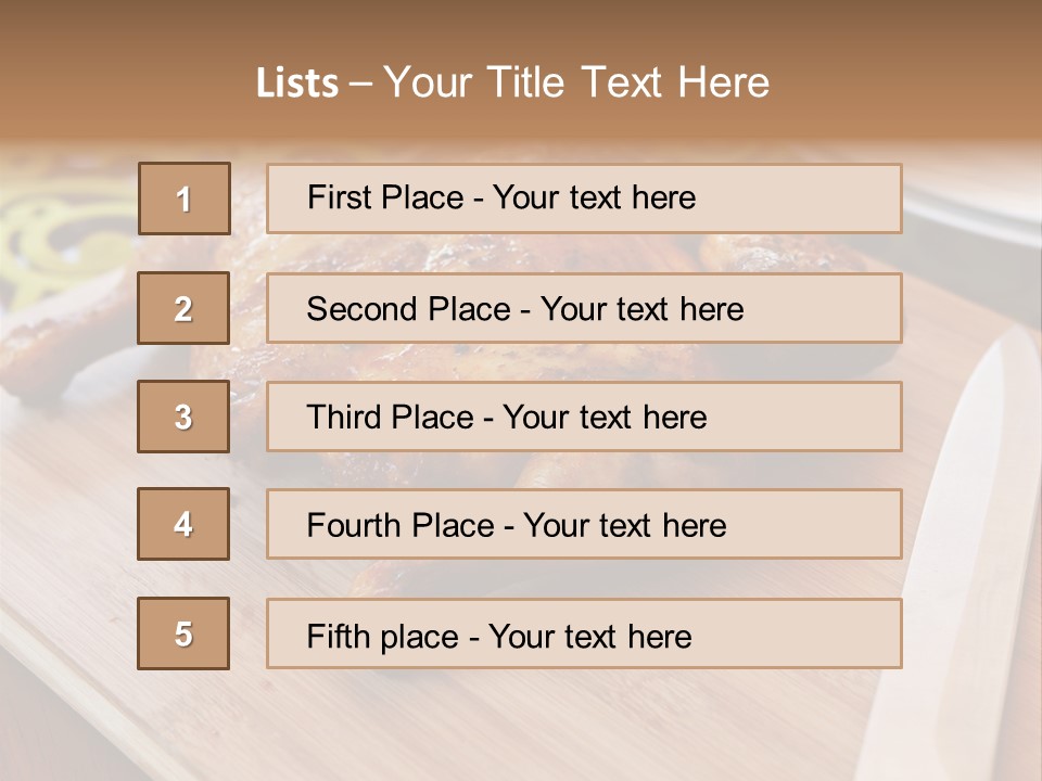 Table Plate Grinder PowerPoint Template