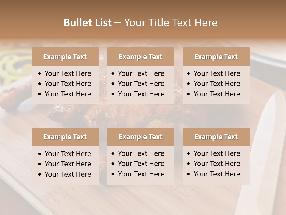 Table Plate Grinder PowerPoint Template
