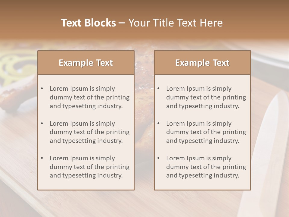 Table Plate Grinder PowerPoint Template