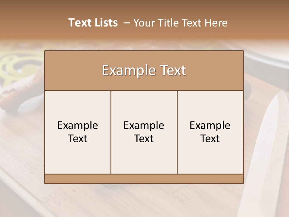 Table Plate Grinder PowerPoint Template