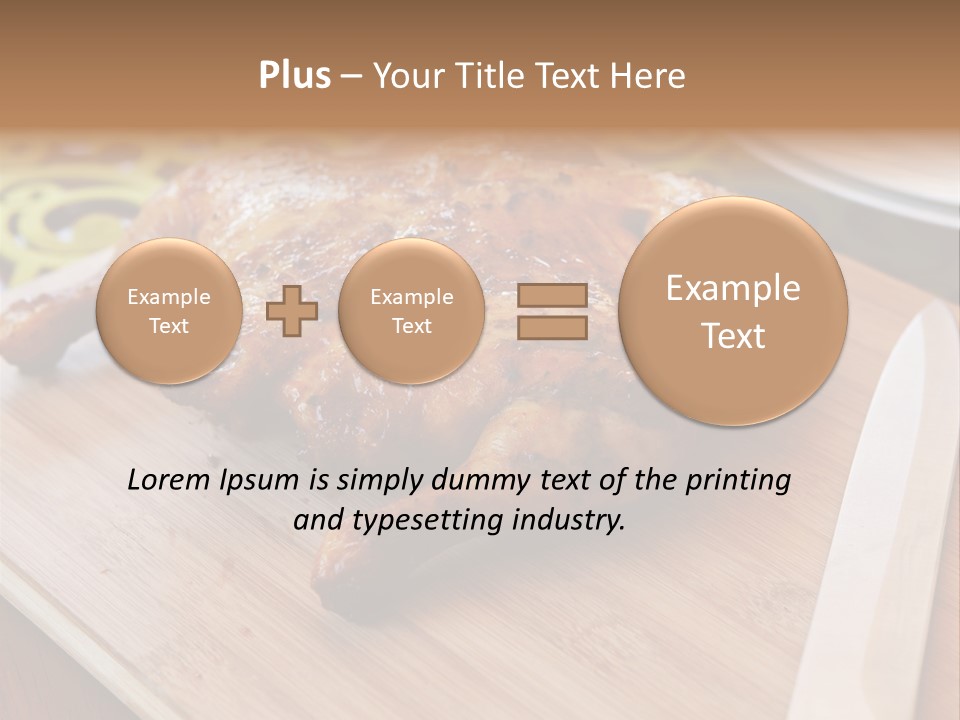 Table Plate Grinder PowerPoint Template