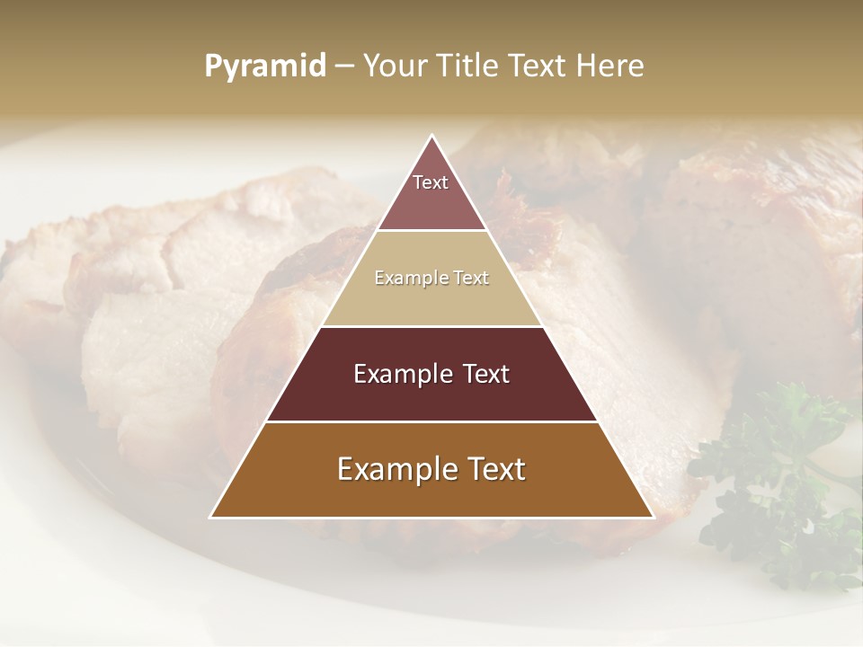 Pork Meat Baked PowerPoint Template