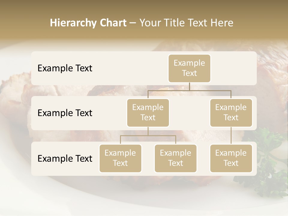 Pork Meat Baked PowerPoint Template