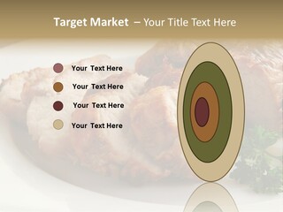 Pork Meat Baked PowerPoint Template