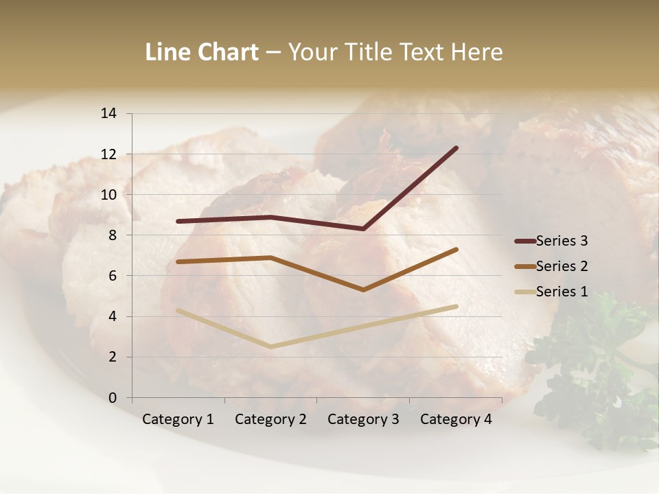Pork Meat Baked PowerPoint Template
