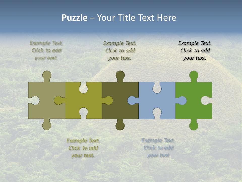 Bohol Jungle Landmark PowerPoint Template