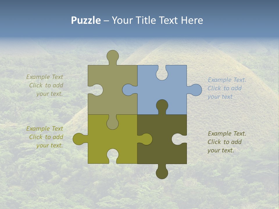 Bohol Jungle Landmark PowerPoint Template