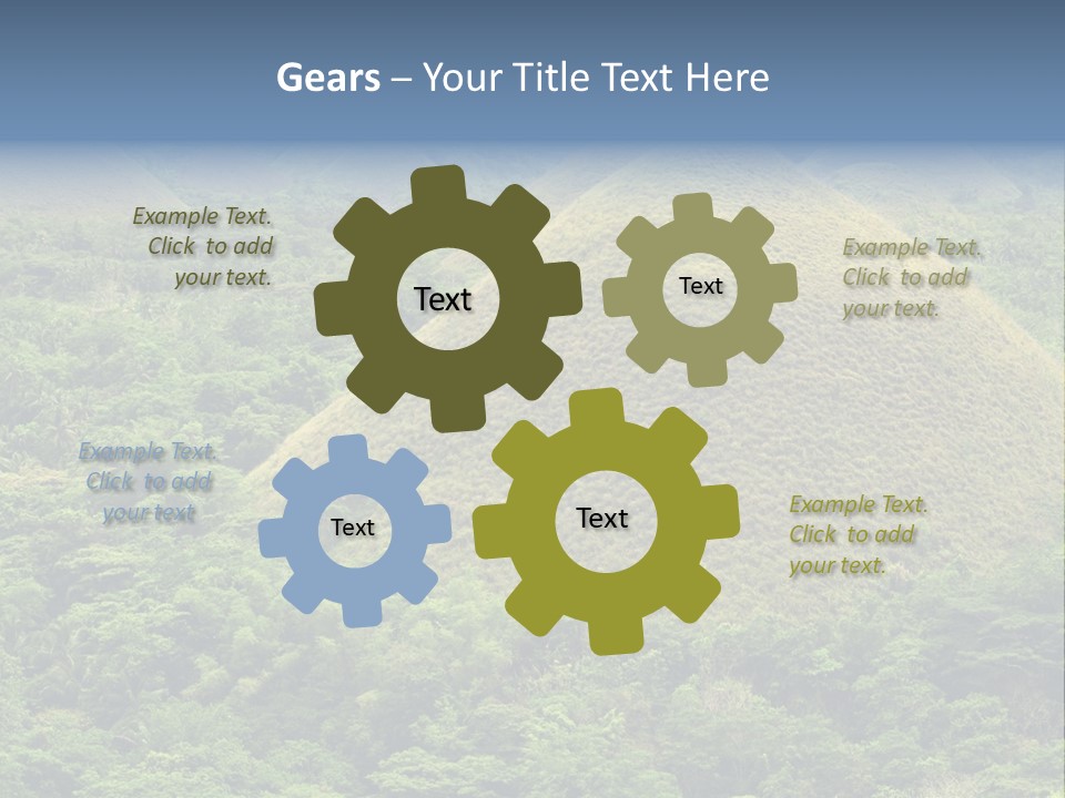 Bohol Jungle Landmark PowerPoint Template