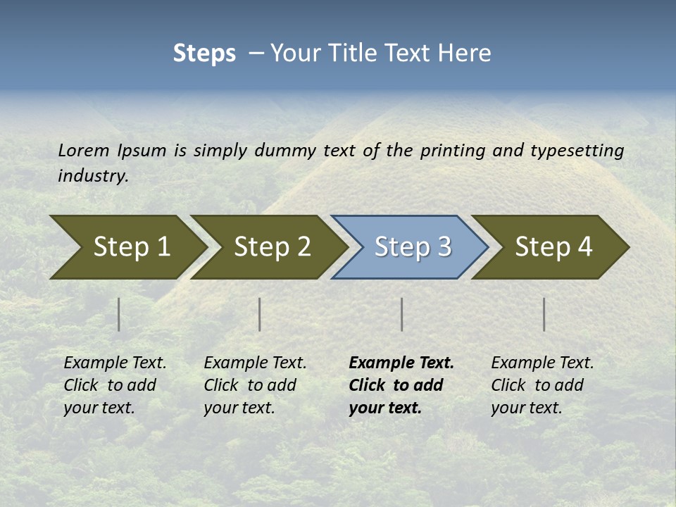 Bohol Jungle Landmark PowerPoint Template