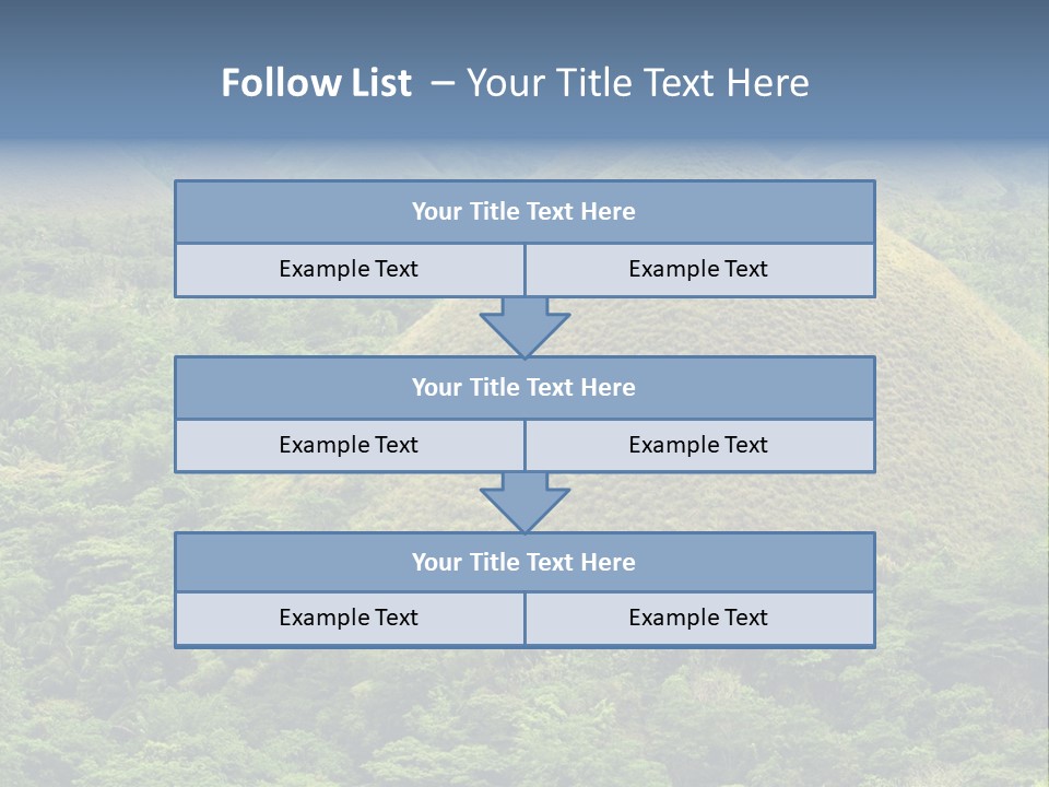 Bohol Jungle Landmark PowerPoint Template