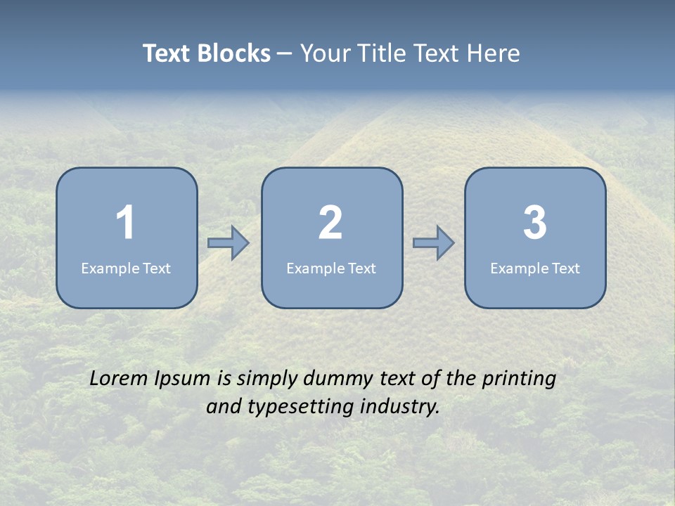 Bohol Jungle Landmark PowerPoint Template