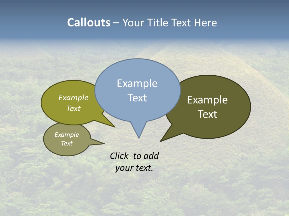 Bohol Jungle Landmark PowerPoint Template