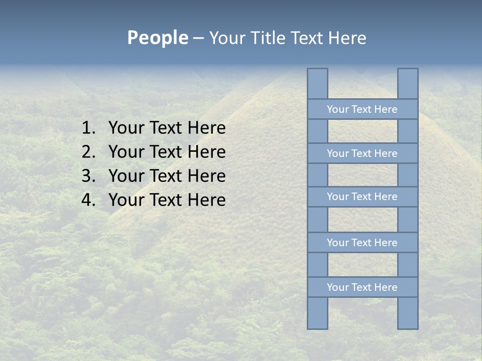 Bohol Jungle Landmark PowerPoint Template