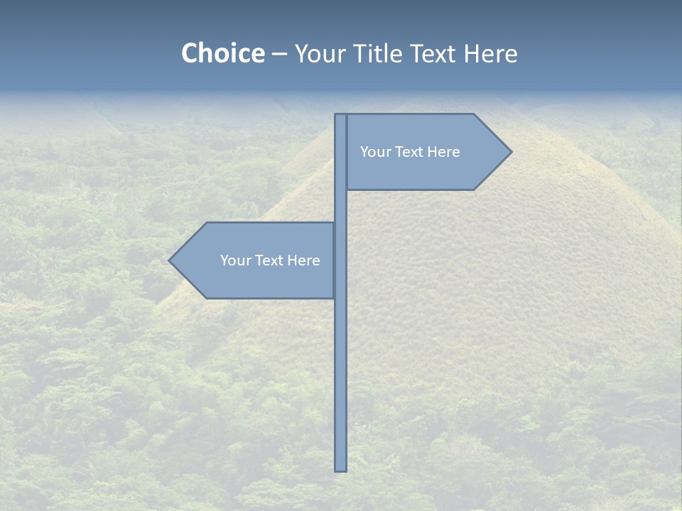 Bohol Jungle Landmark PowerPoint Template