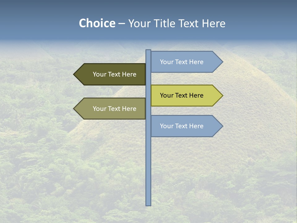 Bohol Jungle Landmark PowerPoint Template