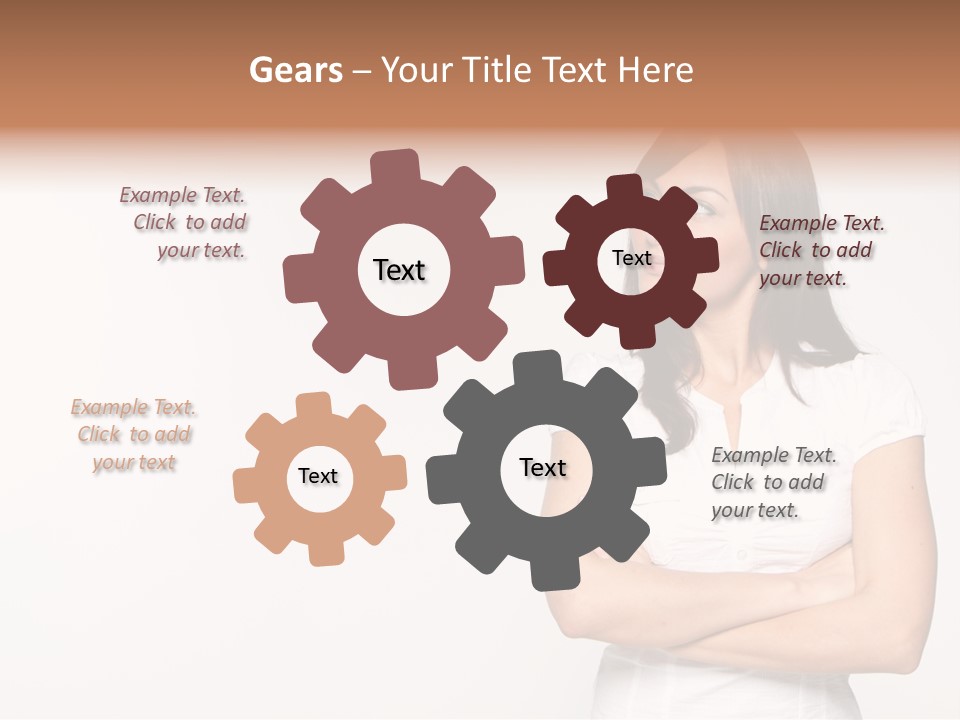 Female Jung Serious PowerPoint Template