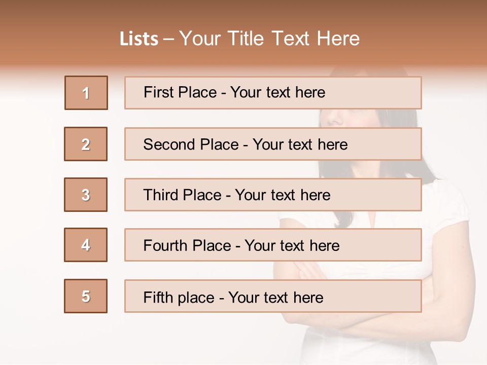 Female Jung Serious PowerPoint Template