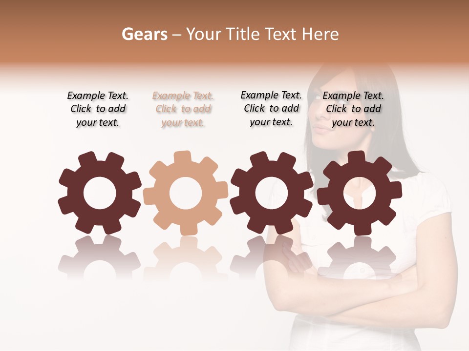 Female Jung Serious PowerPoint Template